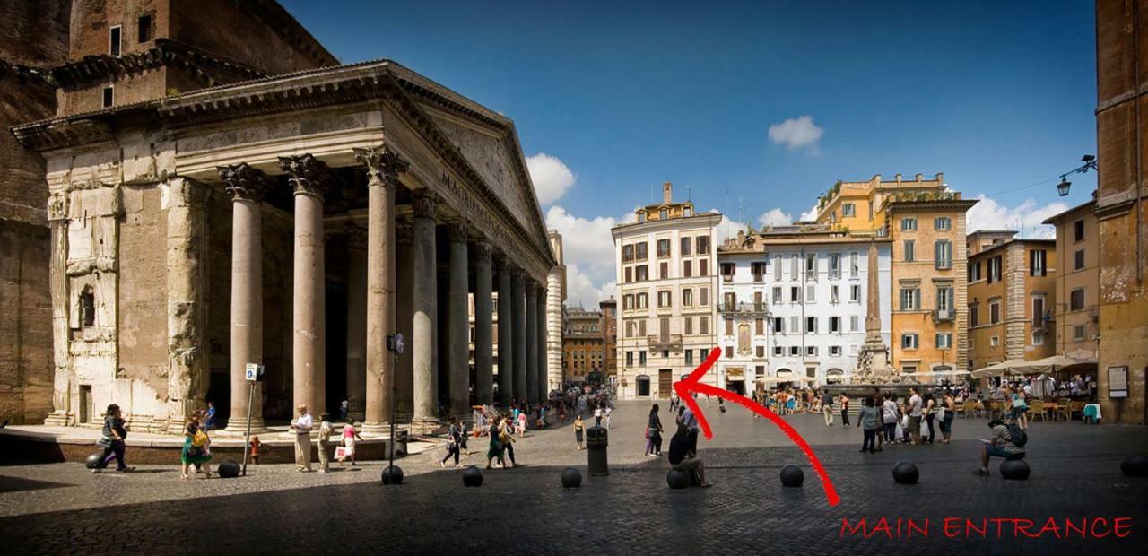 Domus Rotundae Pantheon Apartman Róma Kültér fotó